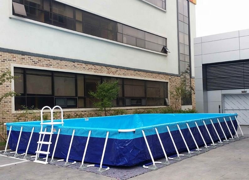 Каркасный летний бассейн для отдыха 10 x 25 x 1,32 метра (рис.5)