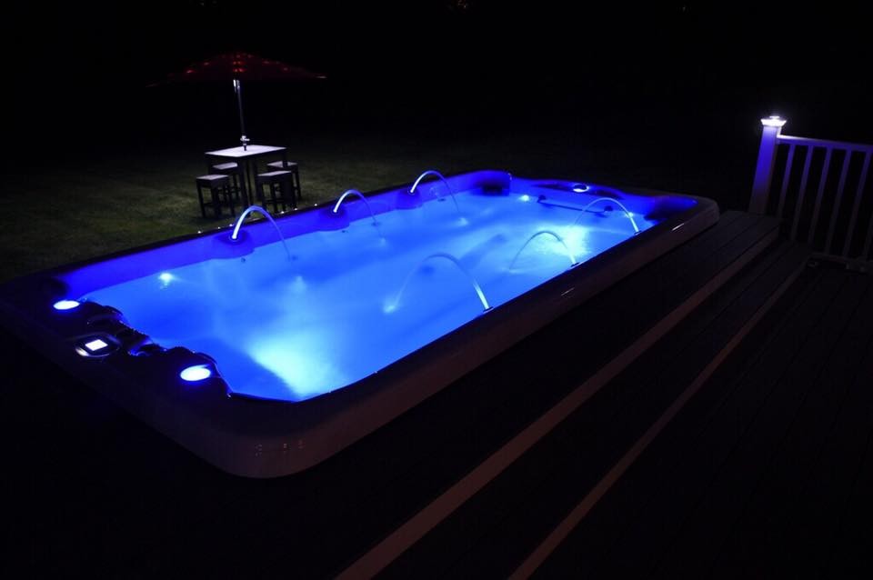 Плавательный спа-бассейн с противотоком Vita Spa XL4 (рис.10)